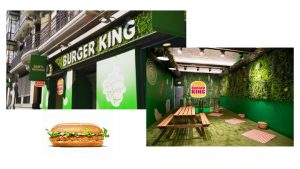 Restaurante 100% vegetariano de Burger King